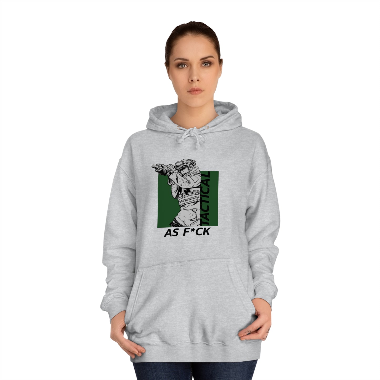 Gamer Hoodie Grijs | Tactical AF MW2 stijl | Unisex