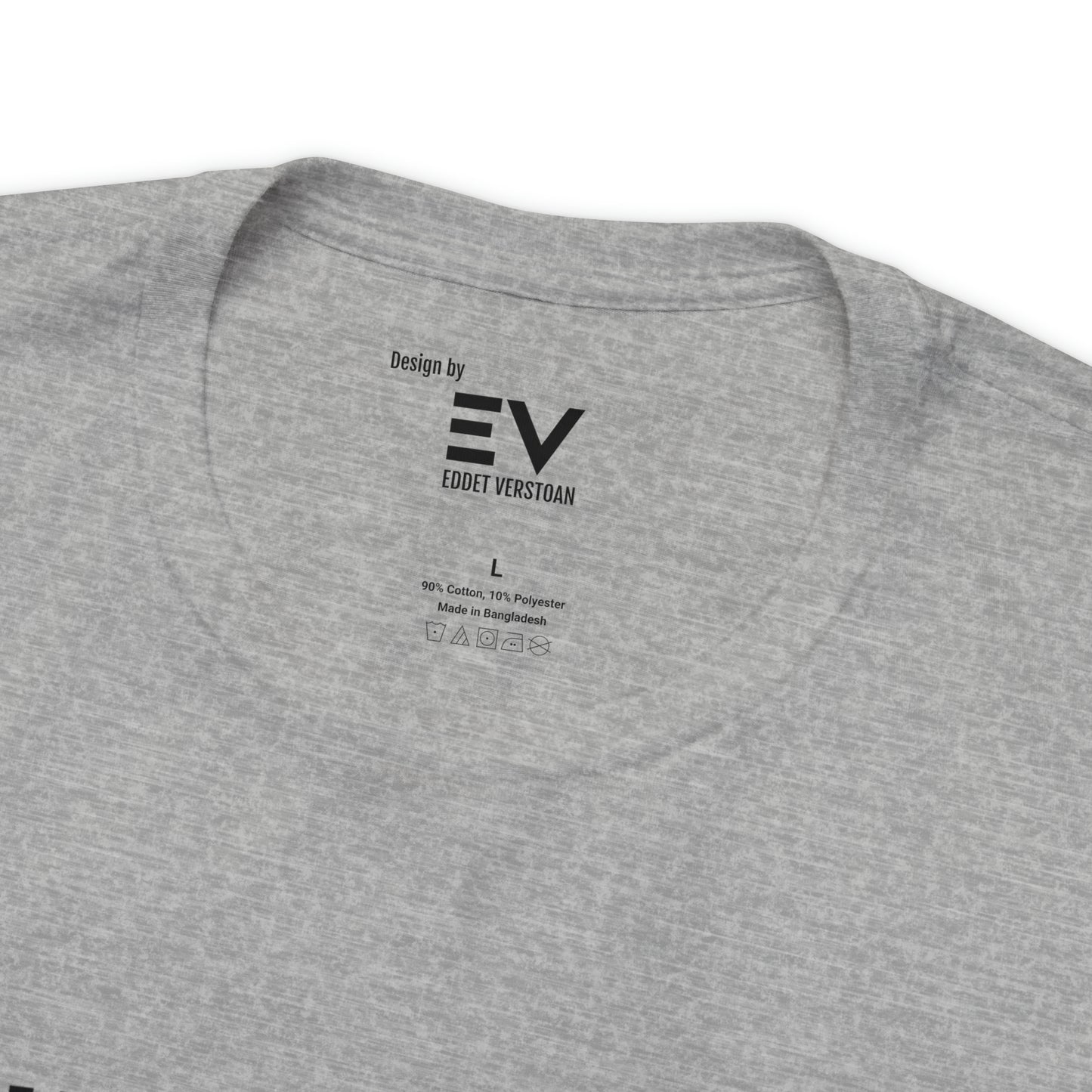 Eddet verstoan shirt, neklabel