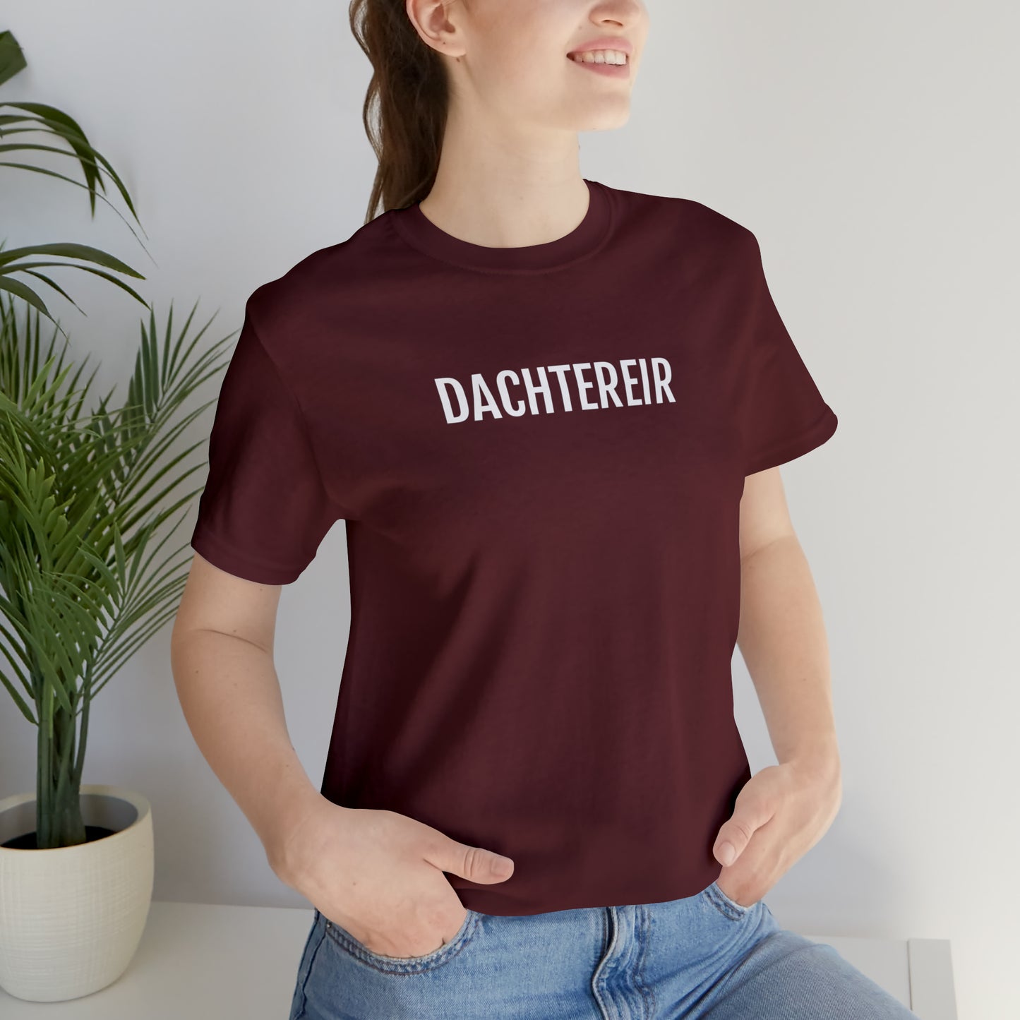 DACHTEREIR | Unisex T-Shirt uit Brussel