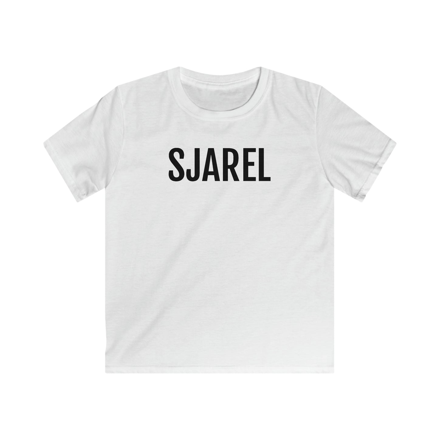 Kinderen T-shirt in Wit - SJAREL