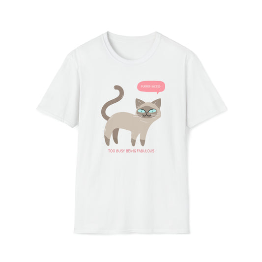 Purrrr-incess Kat T-shirt kopen | Grafische Fun | Unisex