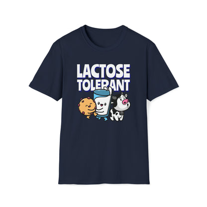 Lactose Tolerant T-shirt met Cartoon - Navy