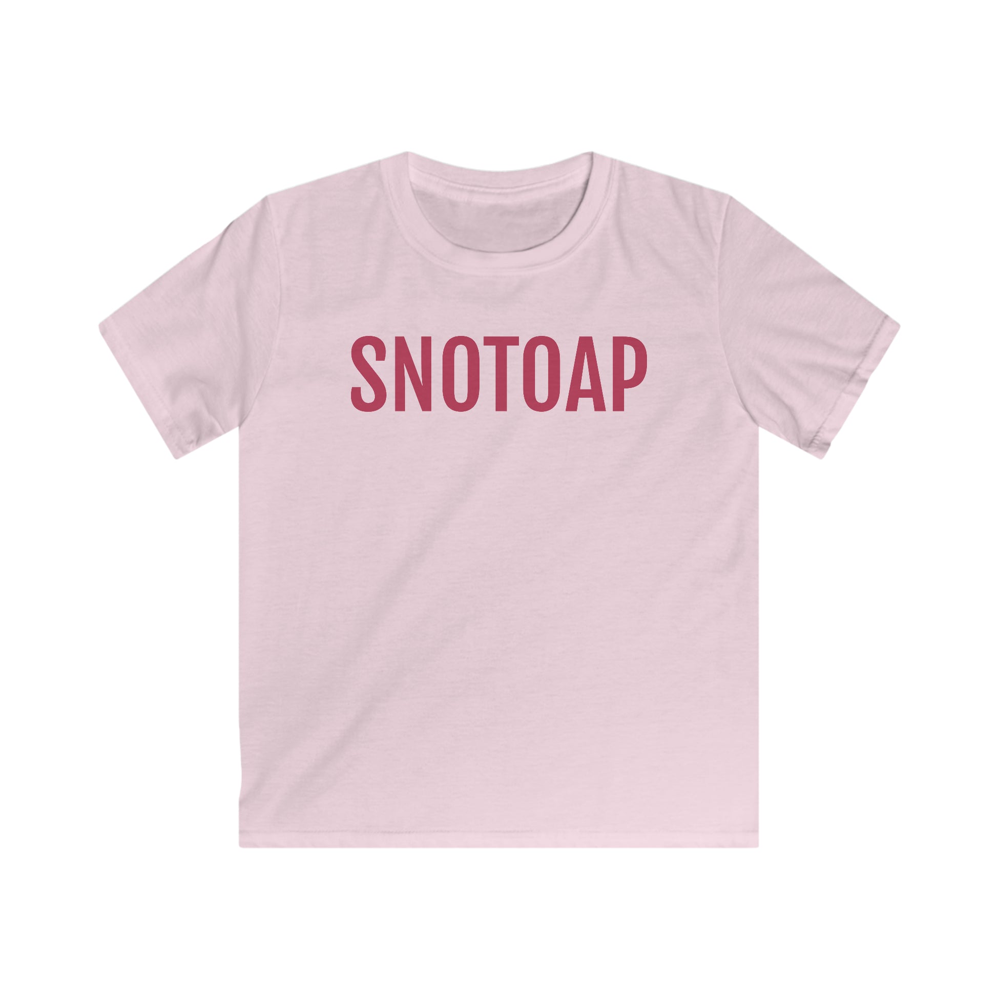 Roze SNOTOAP T-shirt voor jongens en meisjes, geïnspireerd door Antwerpen