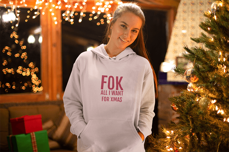 FOK ALL I WANT | Unisex Kersttrui