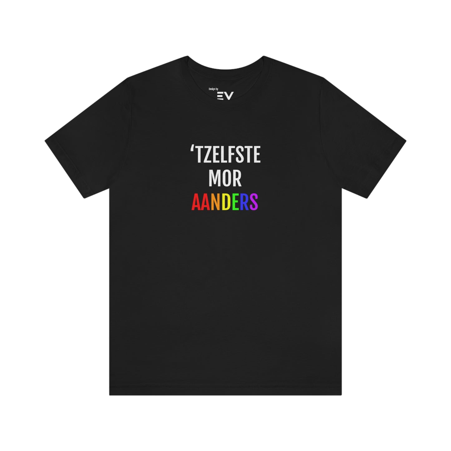 TZELFSTE MOR AANDERS | LGBTQIA+ T-Shirt uit Antwerpen