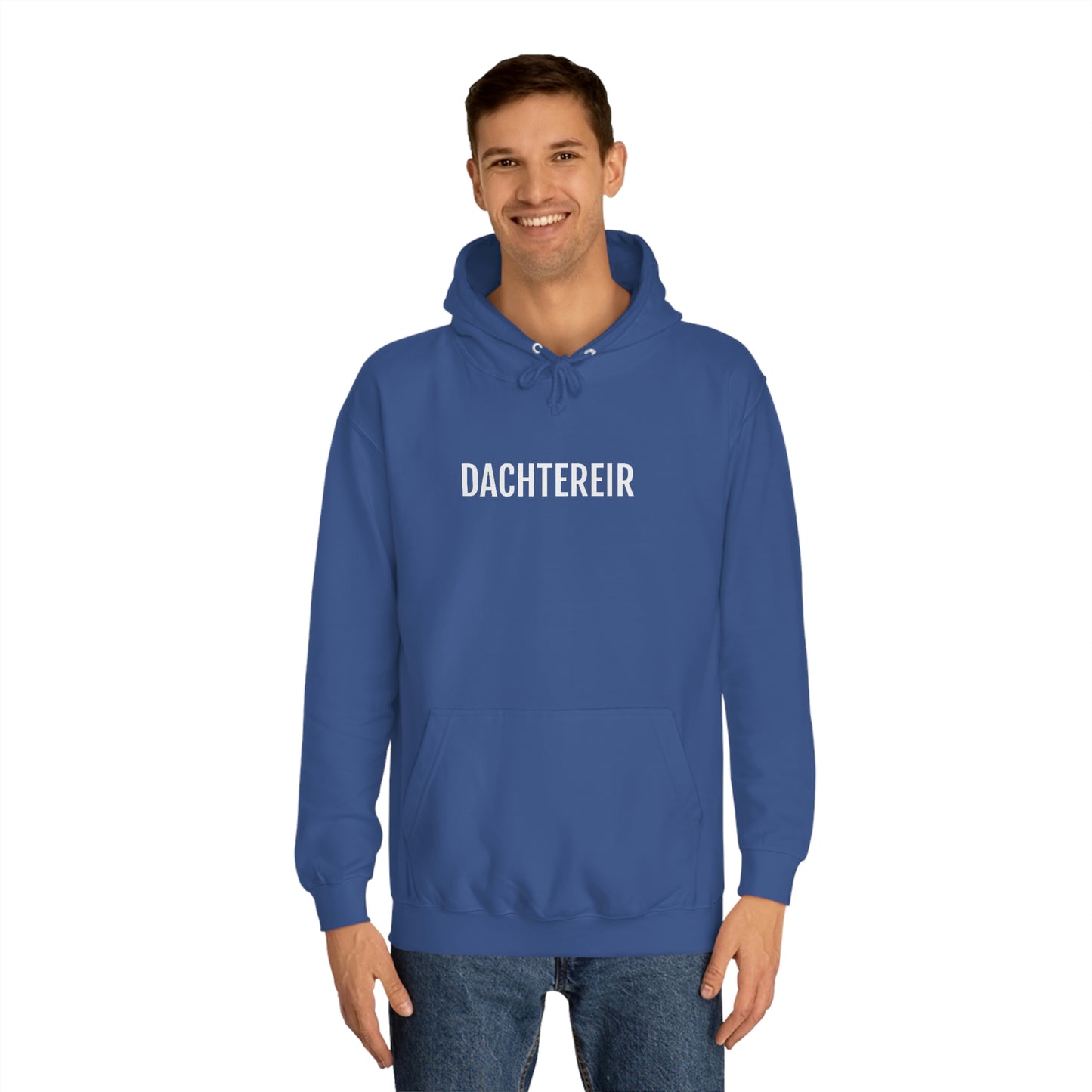 DACHTEREIR | Unisex Hoodie uit Brussel