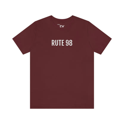 Rute 98' | Unisex T-Shirt uit West-Vlaanderen - Rood