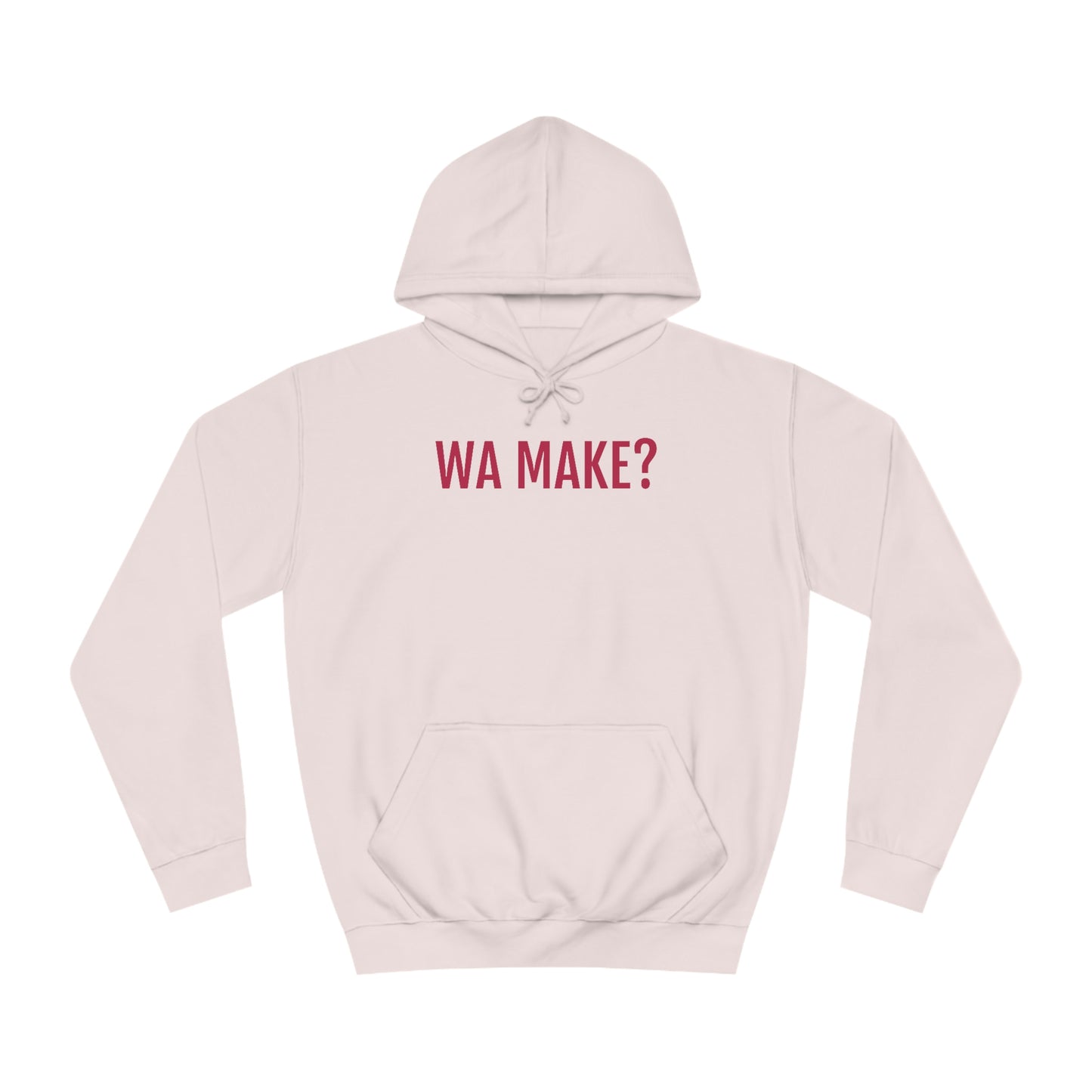 Roze Limburgse hoodie uit Genk met dialect opschrift