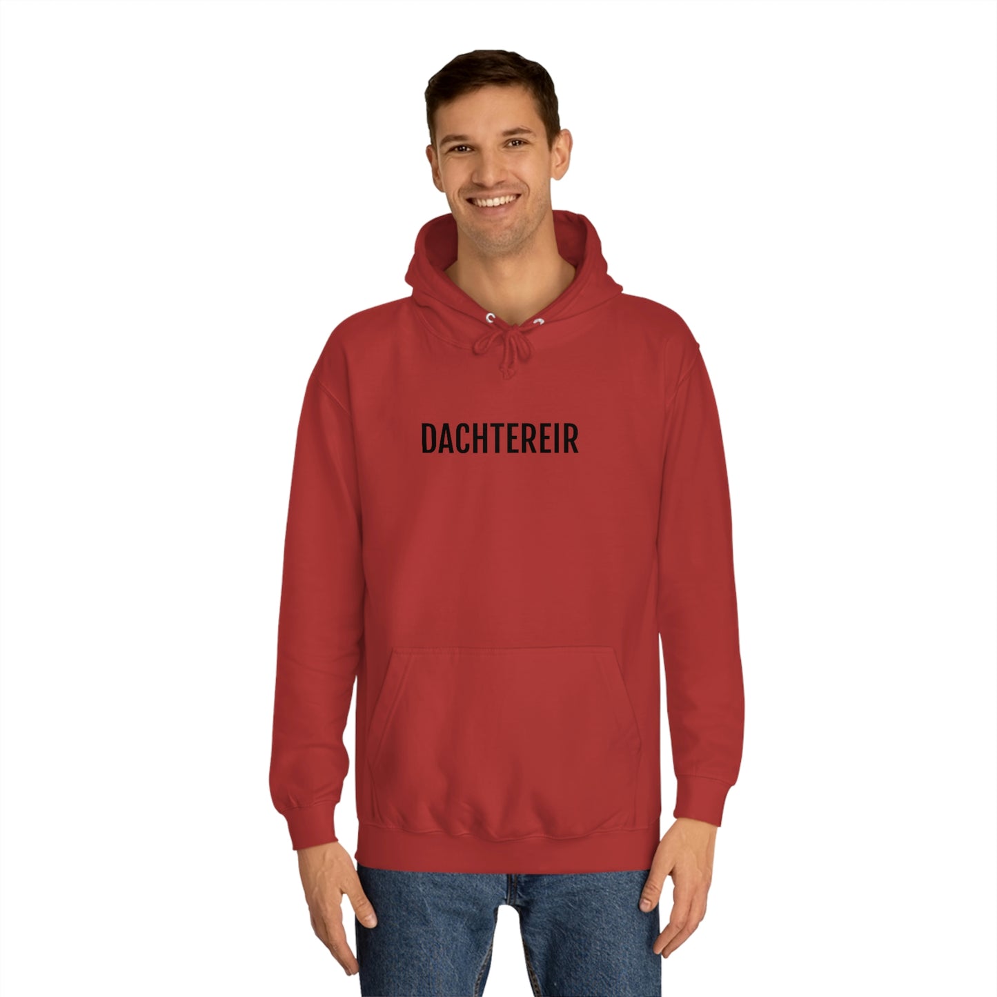 DACHTEREIR | Unisex Hoodie uit Brussel