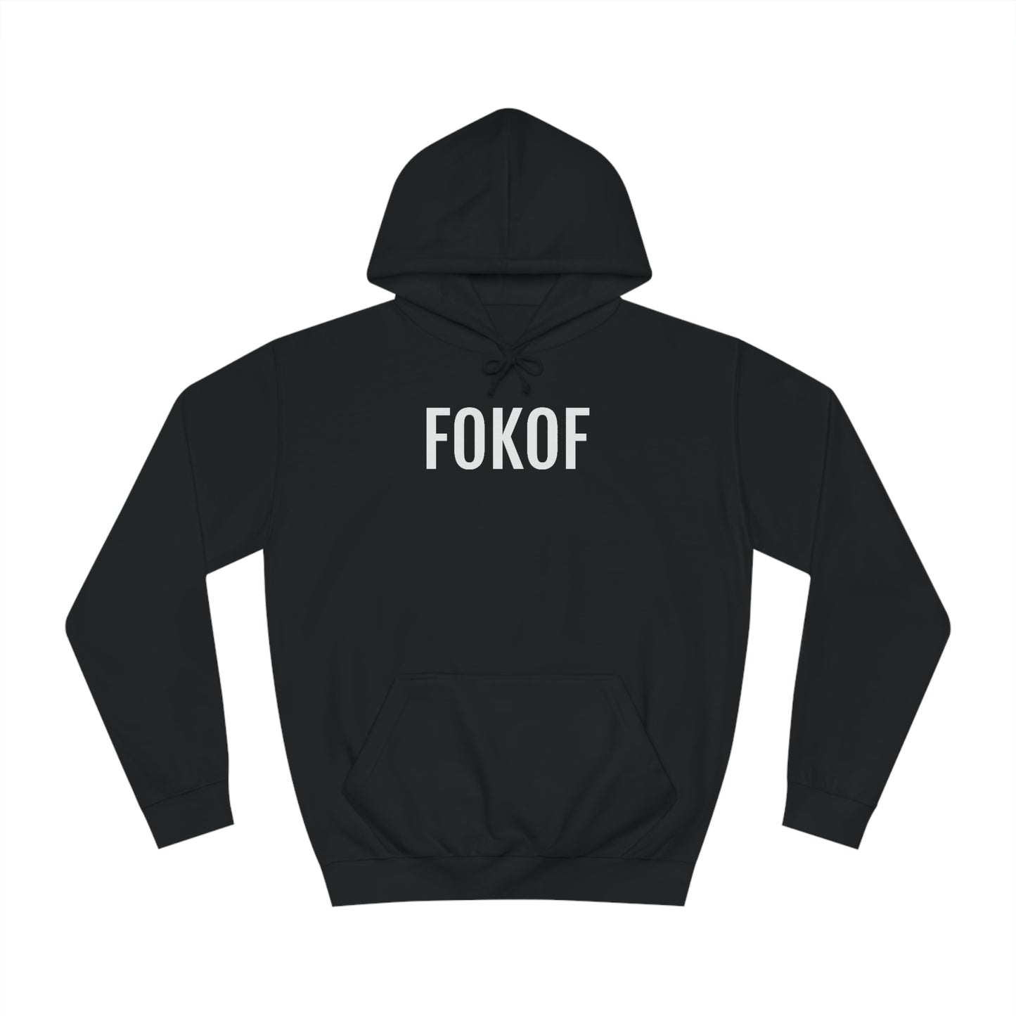 Unisex Hoodie uit Antwerpen - Gedurfde Dialect Print - Zwarte Kleur