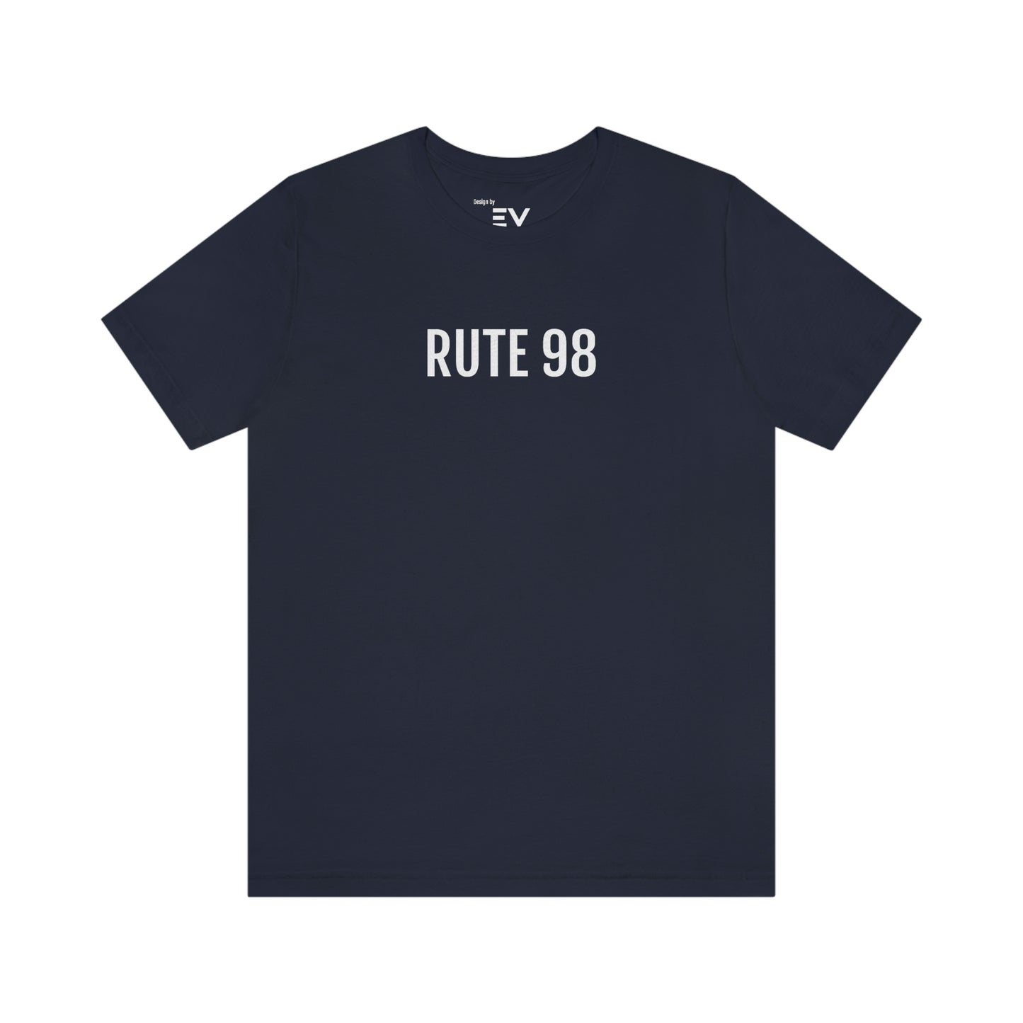 Rute 98 | Unisex T-Shirt uit West-Vlaanderen - Blauw