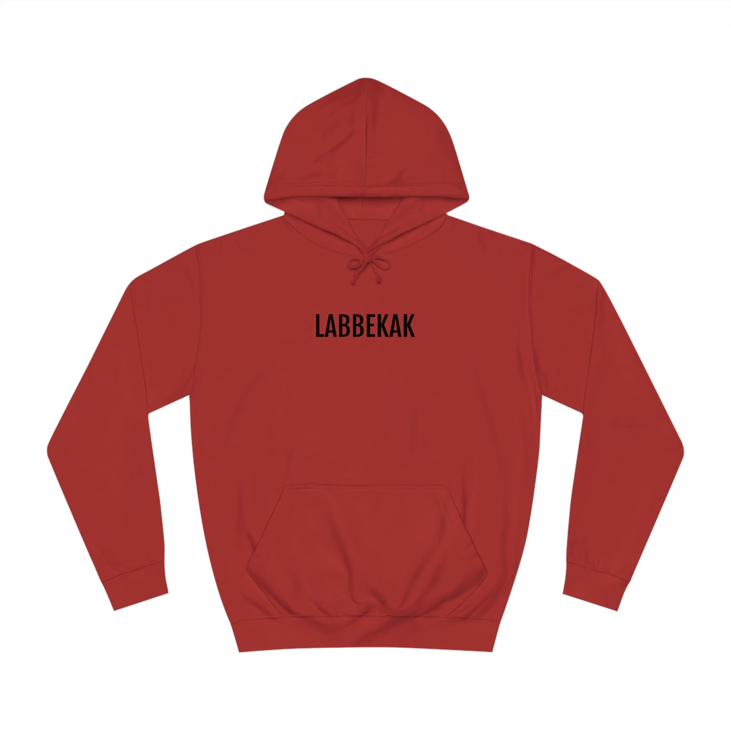 Labbekak | Unisex Hoodie uit Limburg - Rood