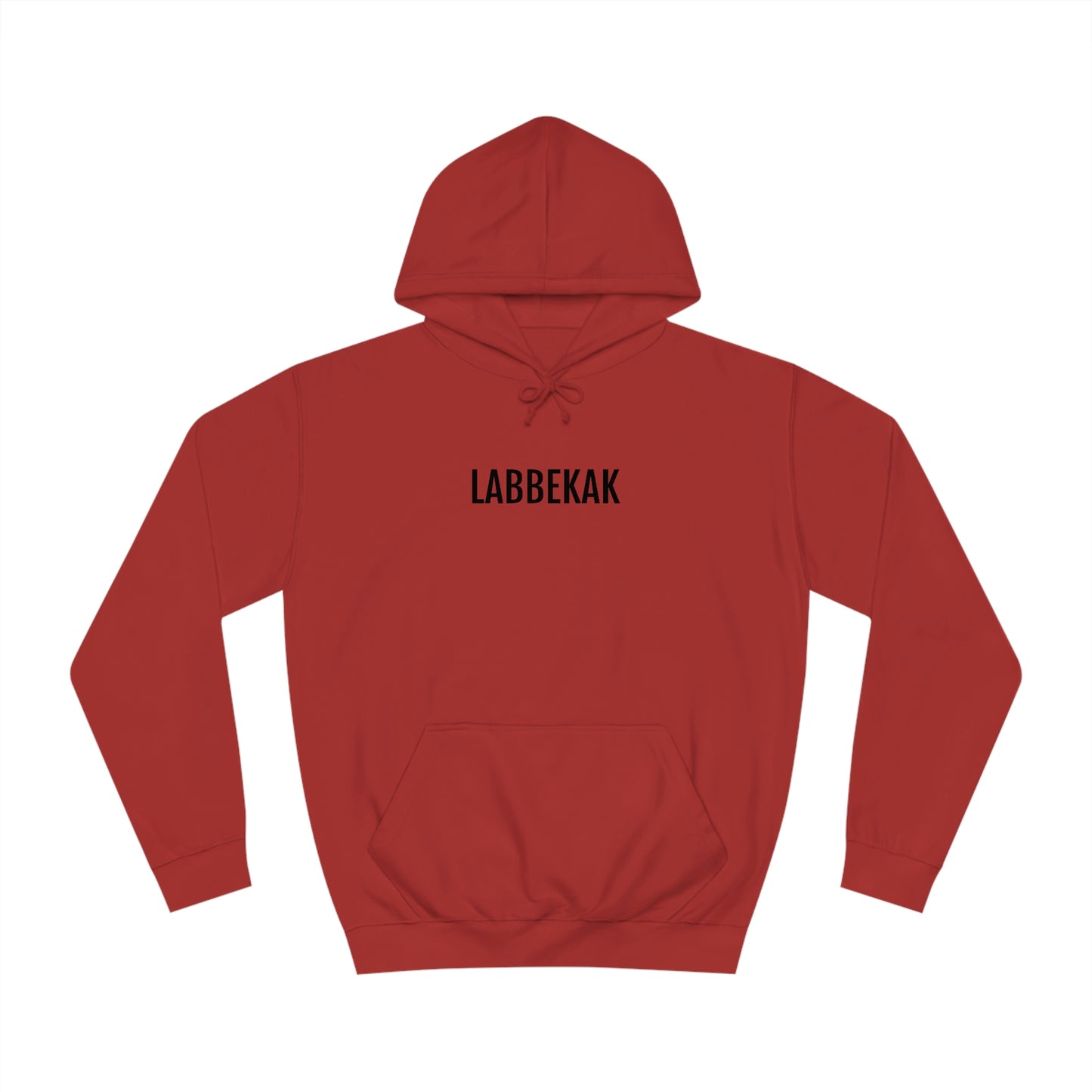 Labbekak | Unisex Hoodie uit Limburg - Rood