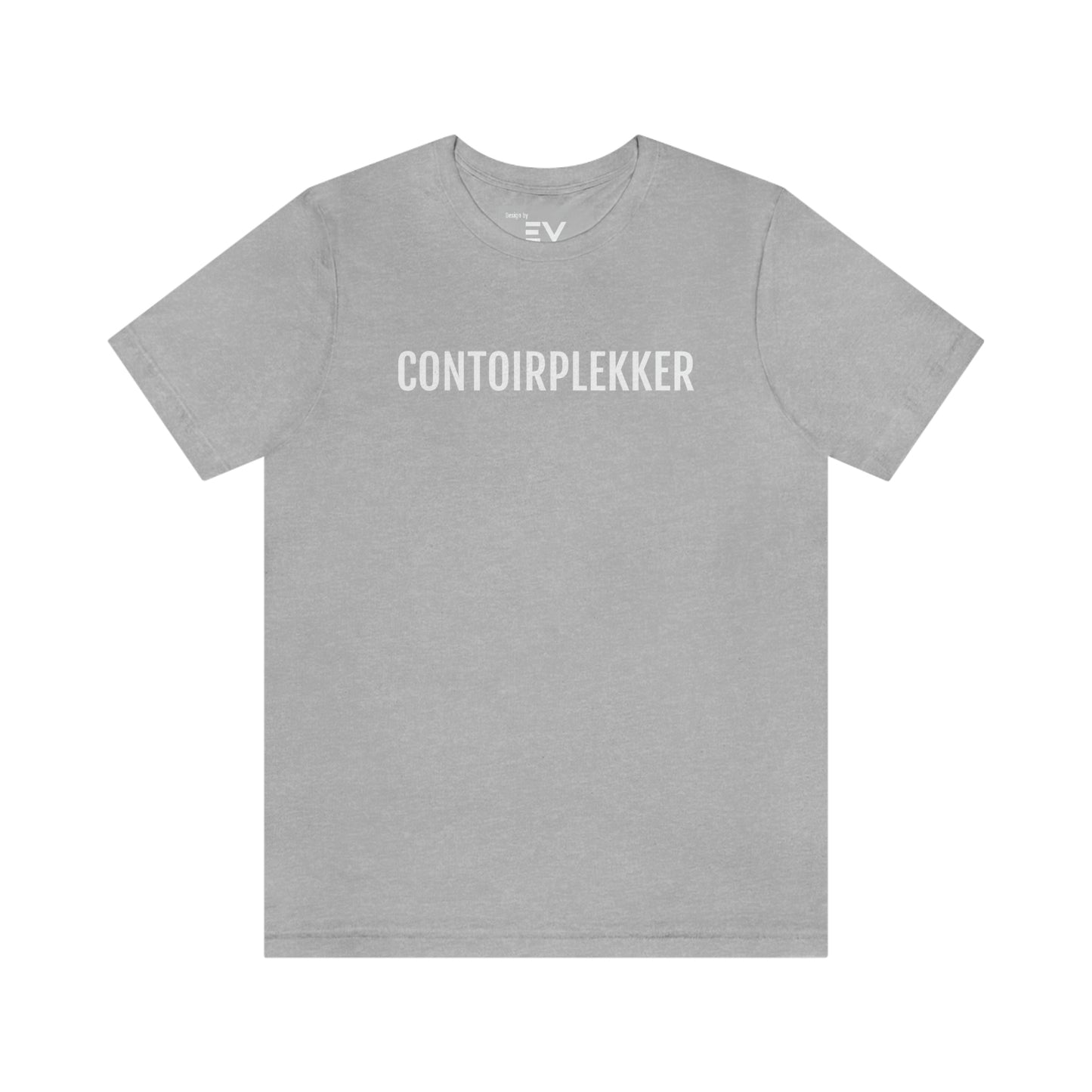 Contoirplekker | Unisex T-Shirt uit Brussel - Grijs