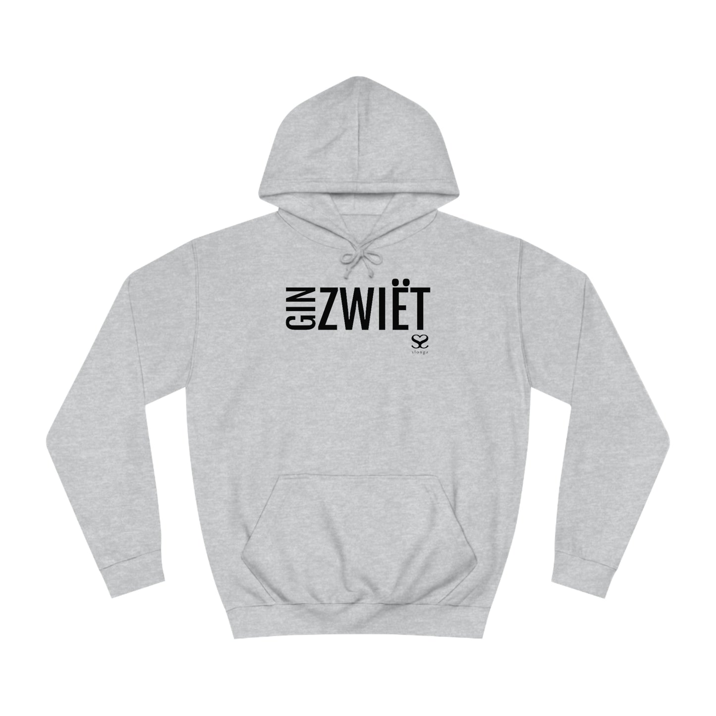 GIN ZWIËT | Unisex Slongs Hoodie recht uit Antwerpen