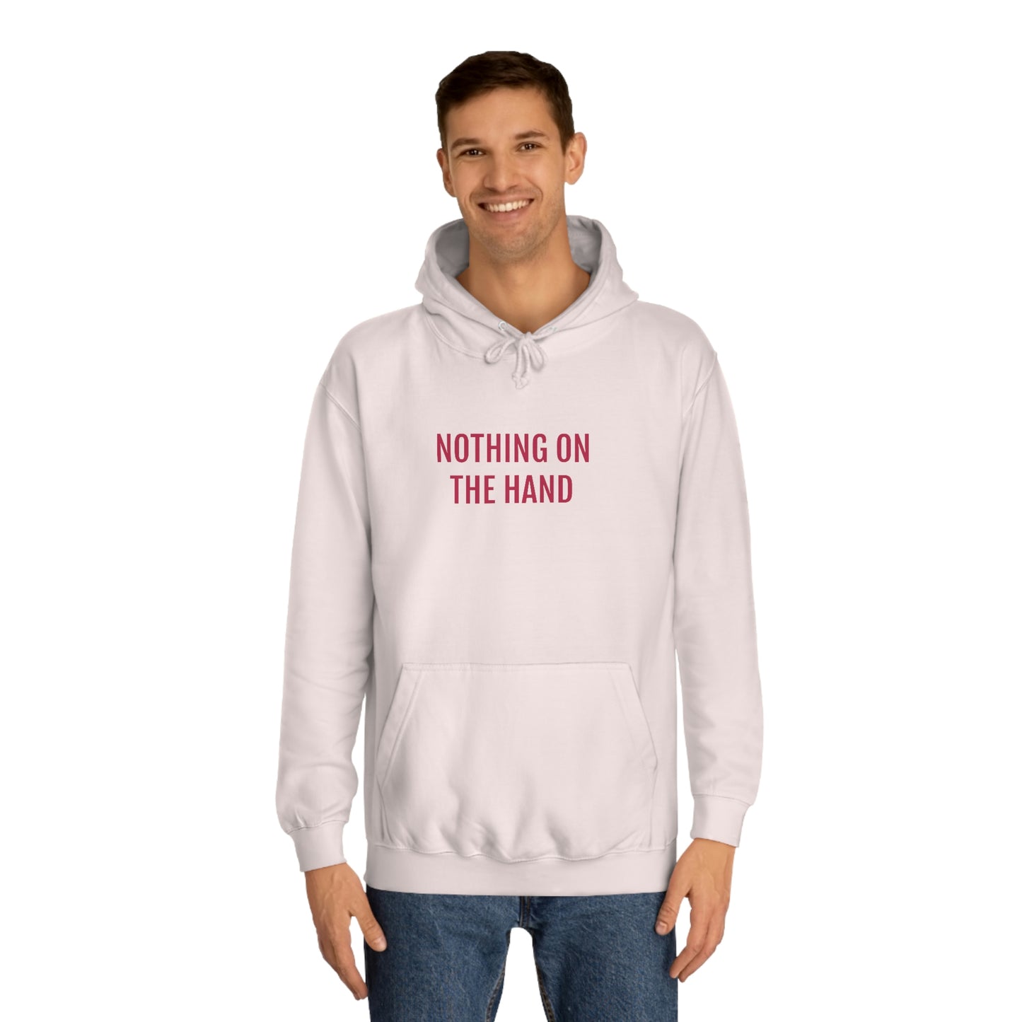 Met haar op - THE HAND | Unisex | College Hoodie