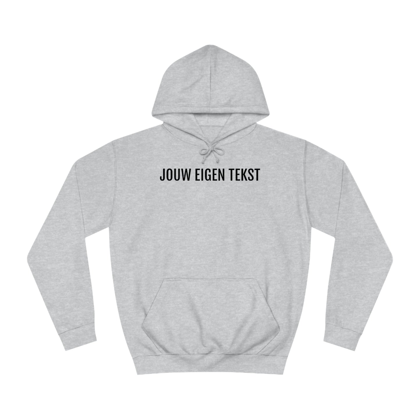 Gepersonaliseerde hoodie grijs