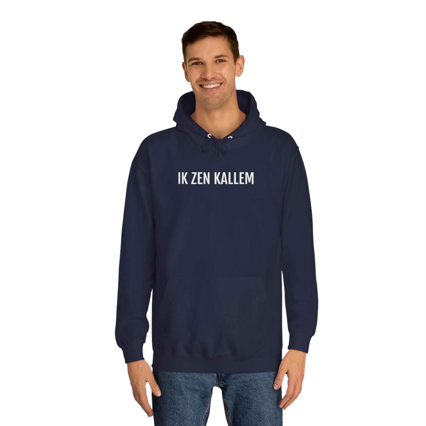 IK ZEN KALLEM | Unisex Hoodie uit Antwerpen