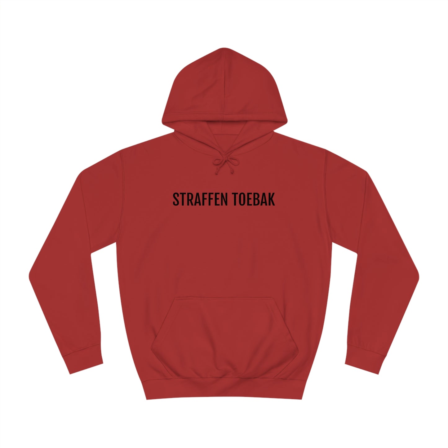 STRAFFEN TOEBAK | Unisex Hoodie uit Antwerpen
