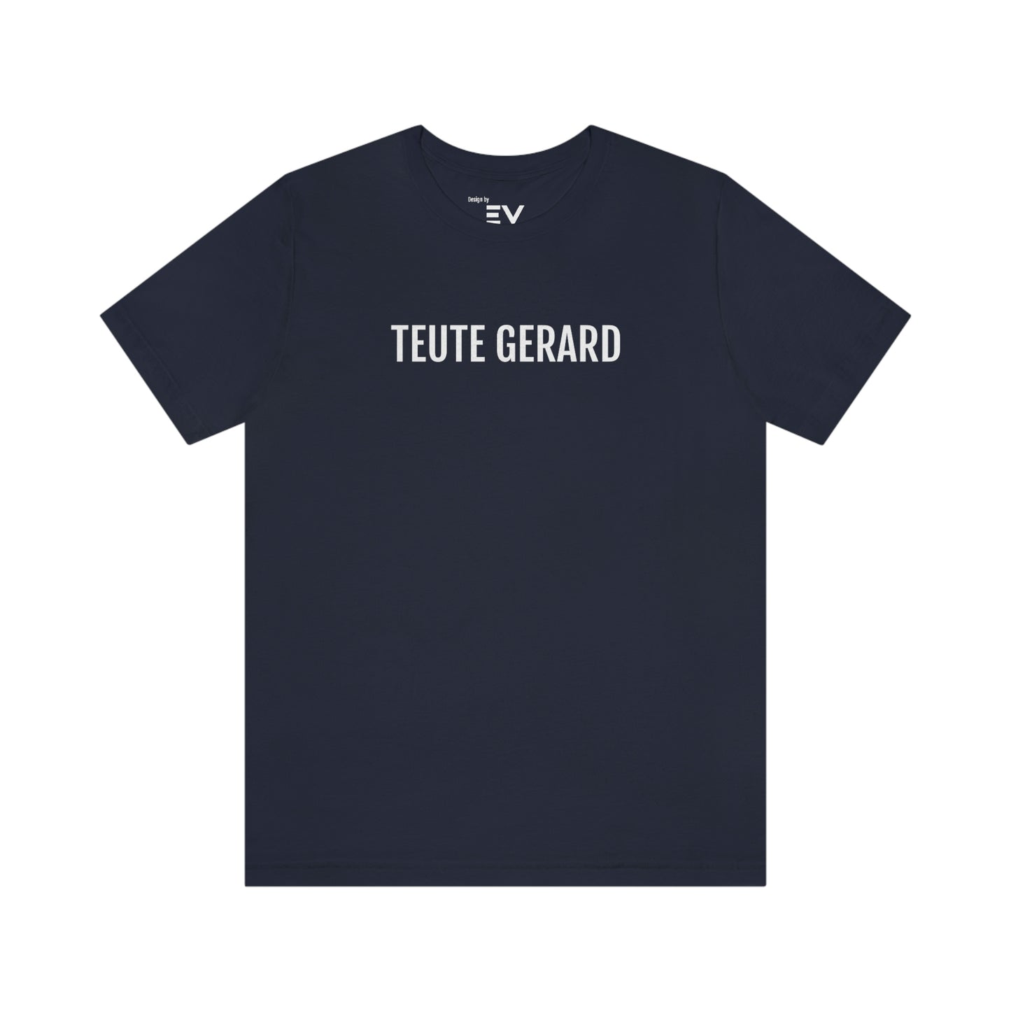 Teute gerard | Unisex T-Shirt uit Antwerpen - Marine Blauw