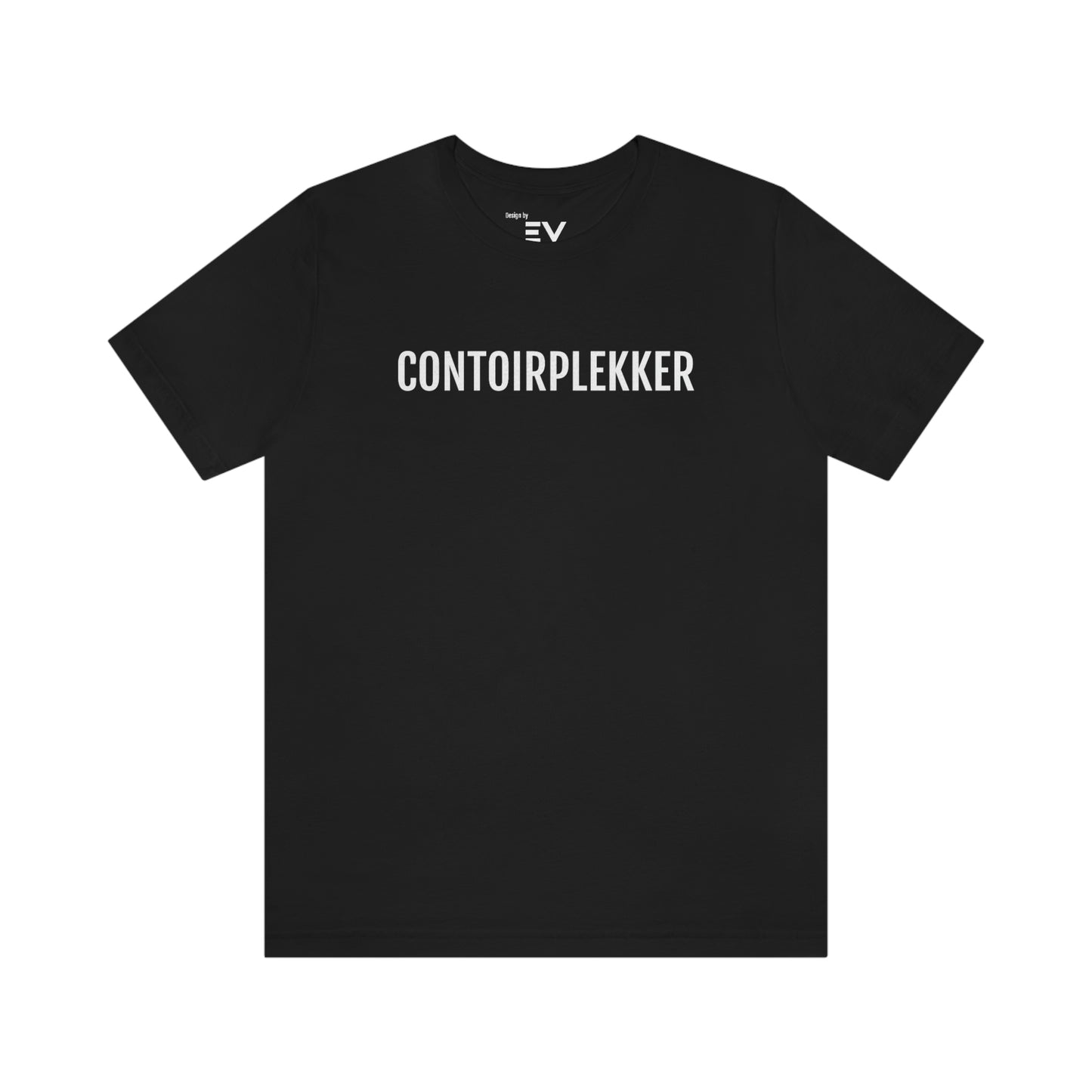 Contoirplekker | Unisex T-Shirt uit Brussel - Zwart