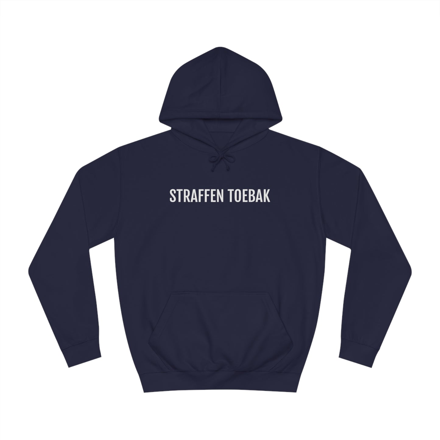 STRAFFEN TOEBAK | Unisex Hoodie uit Antwerpen