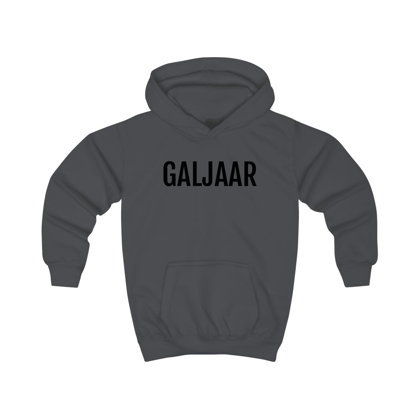 Galjaar | Unisex hoodie uit Oost-Vlaanderen voor kinderen - Antraciet