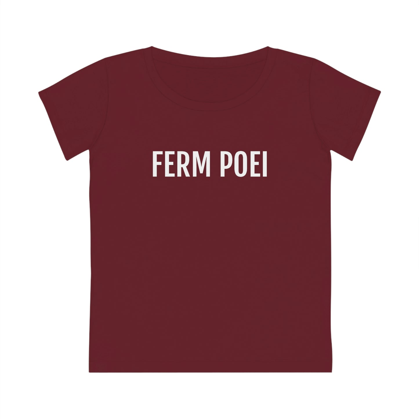 Rode t-shirt met witte dialect opdruk voor dames - Limburgs dialect