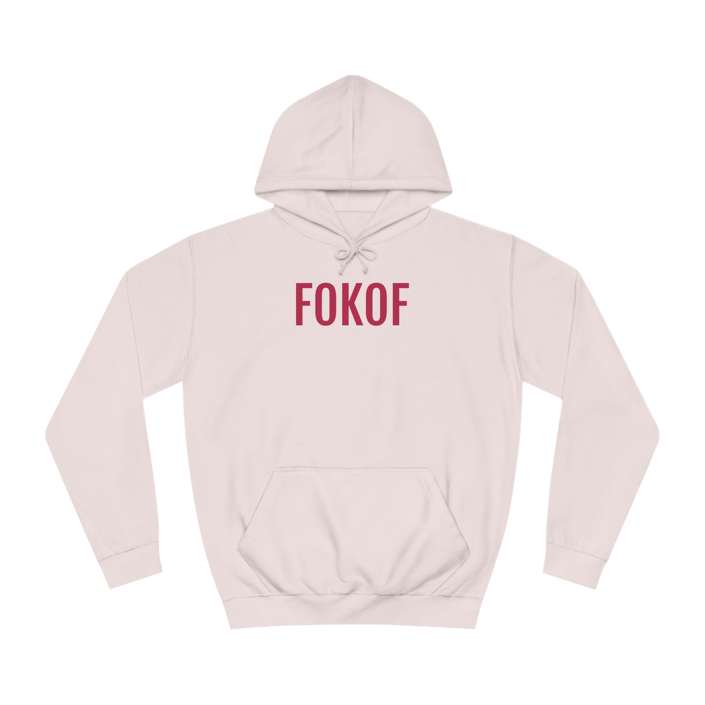 Unisex Hoodie met opvallende Antwerpse Dialectopdruk - Roze