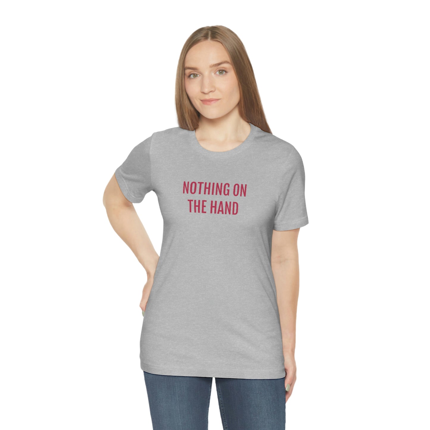 Met haar op - THE HAND | Unisex | Short Sleeve T-Shirt
