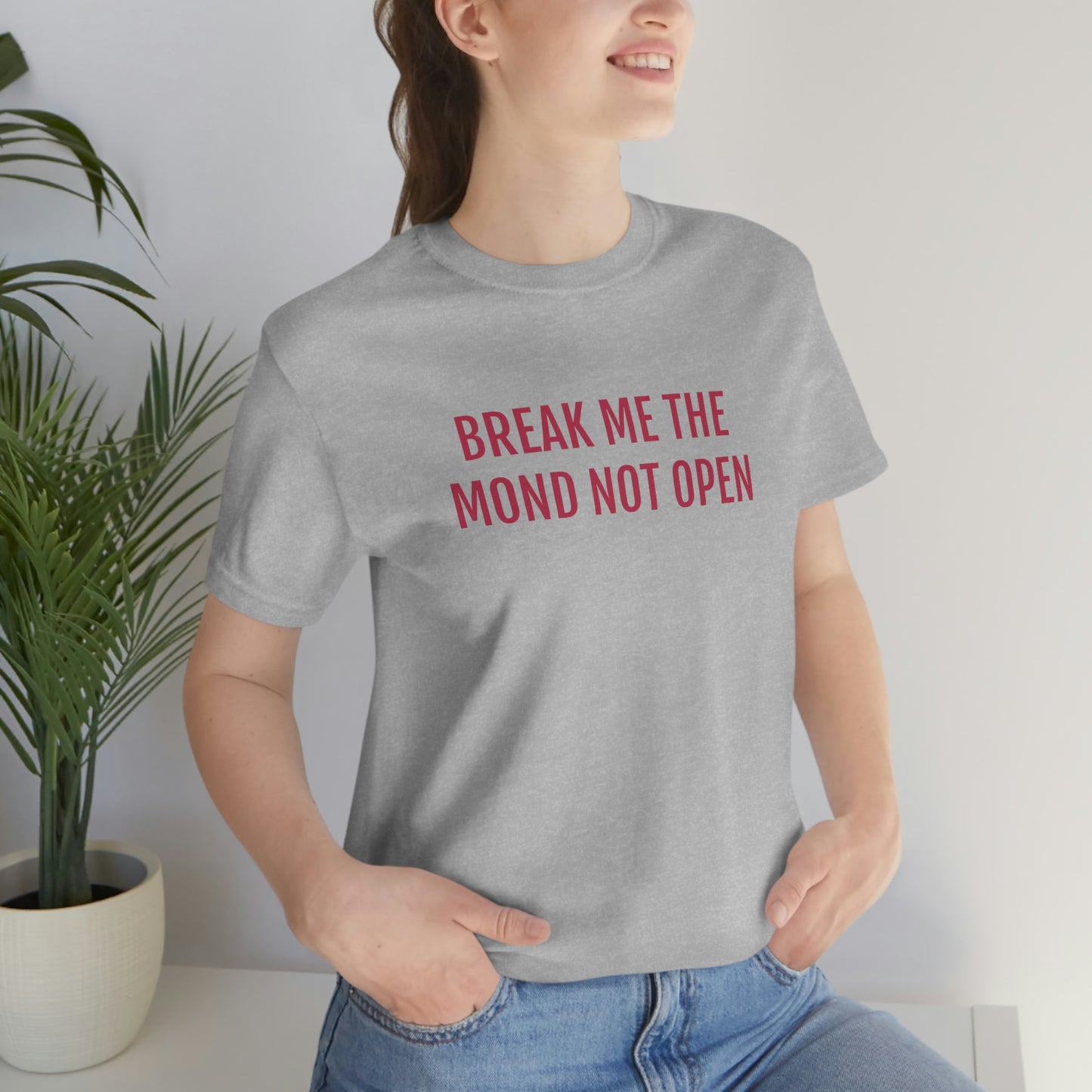 Met haar op - THE MOND | Unisex | Short Sleeve T-Shirt