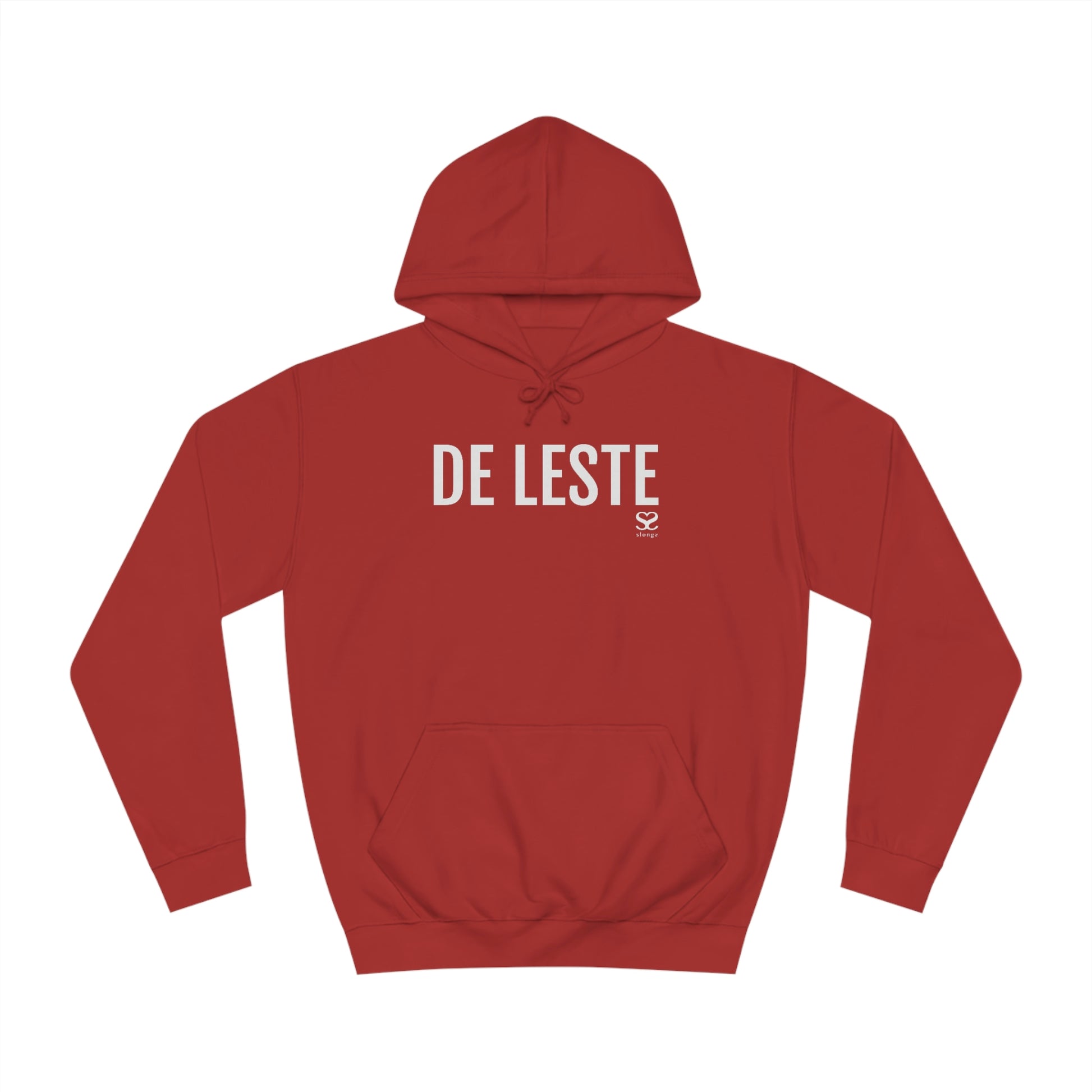 Antwerpse Hoodie - Unisex - Rood Witte Kleur - DE LESTE Design