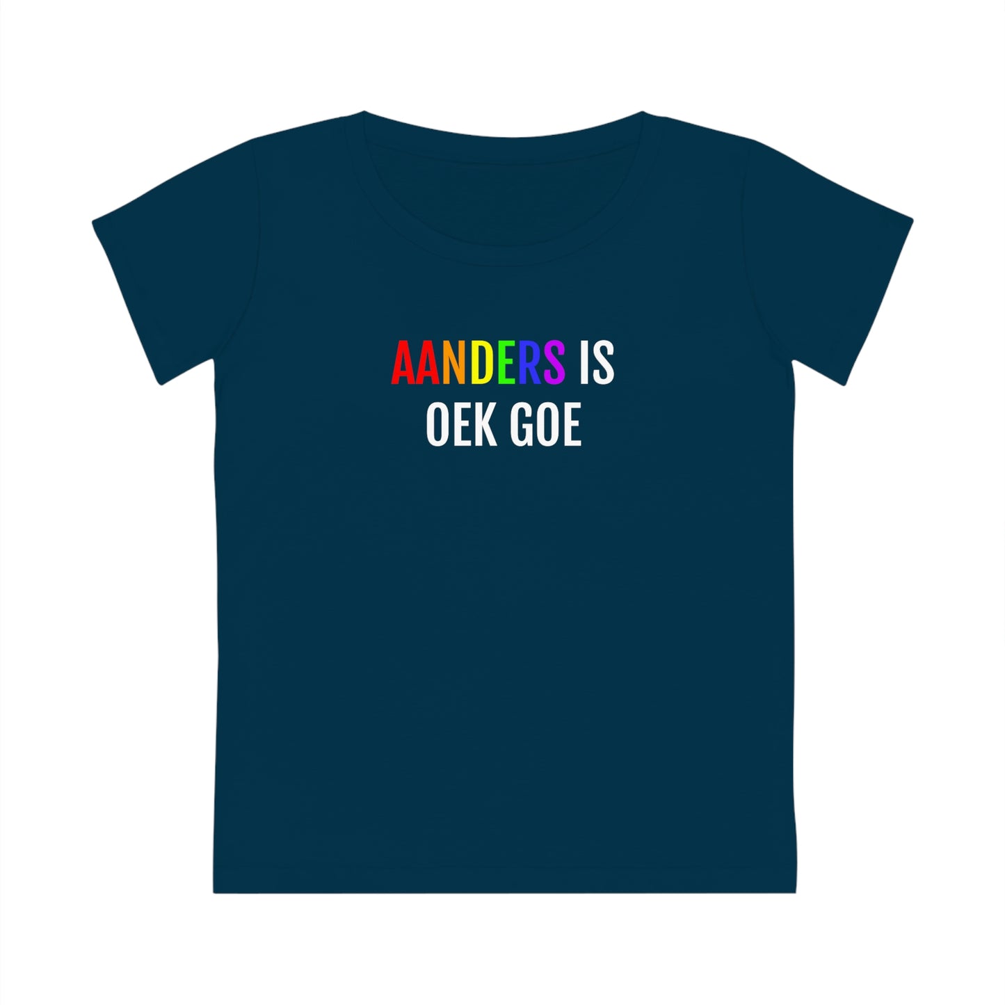 AANDERS IS OEK GOE | LGBTQIA+ dames T-Shirt uit Antwerpen