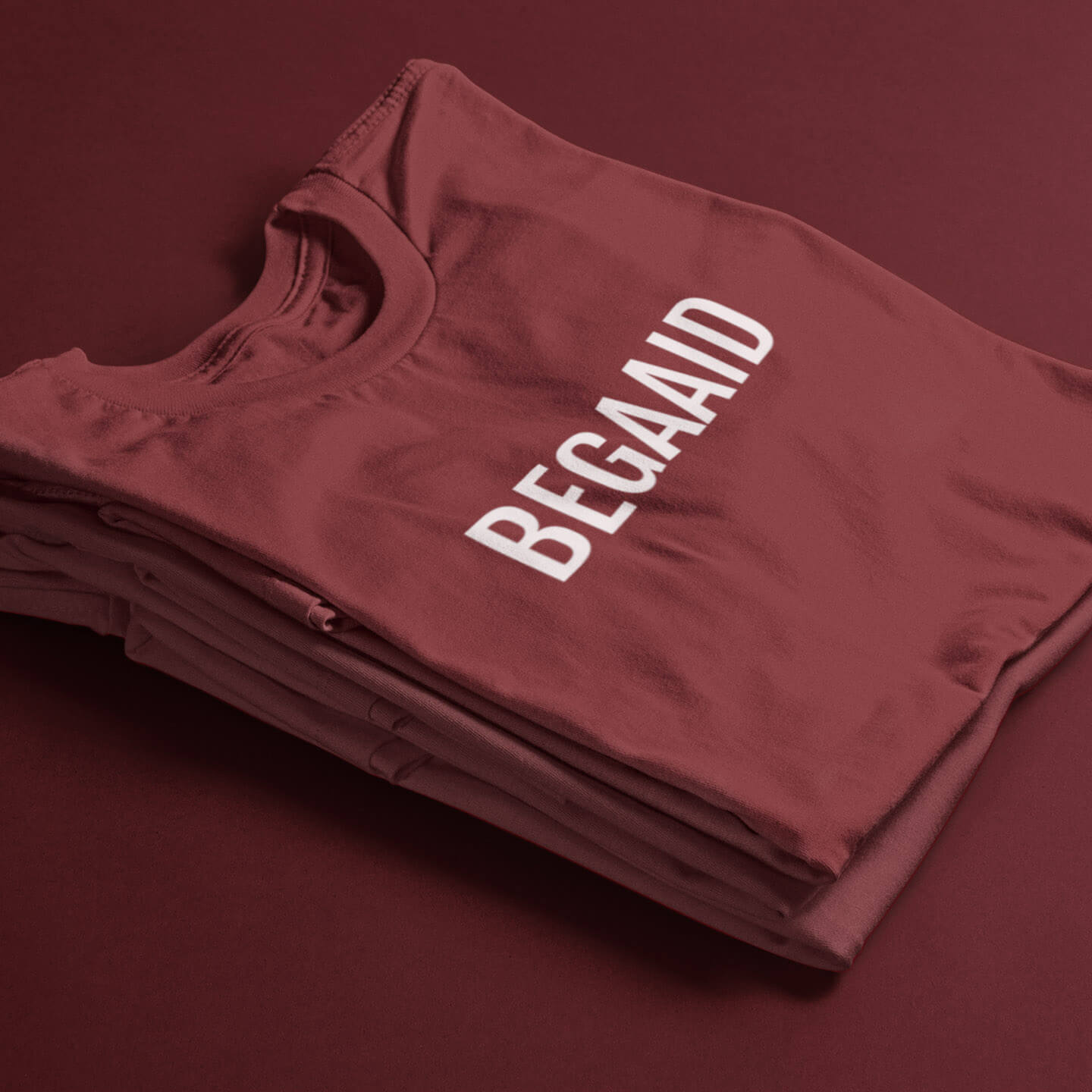 De t-shirt om het op zen Limburgs, te begaaien