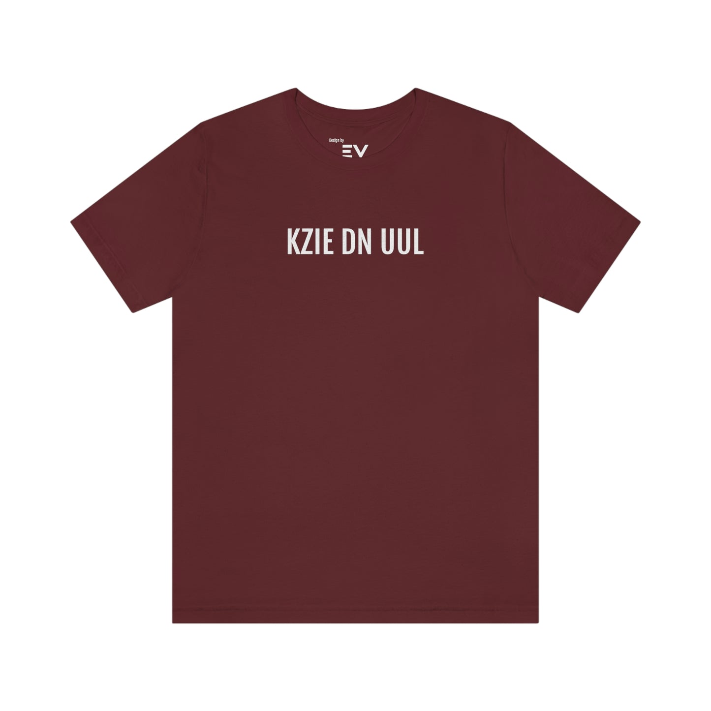 Ksie dn uul | Unisex T-Shirt uit West-Vlaanderen - Rood