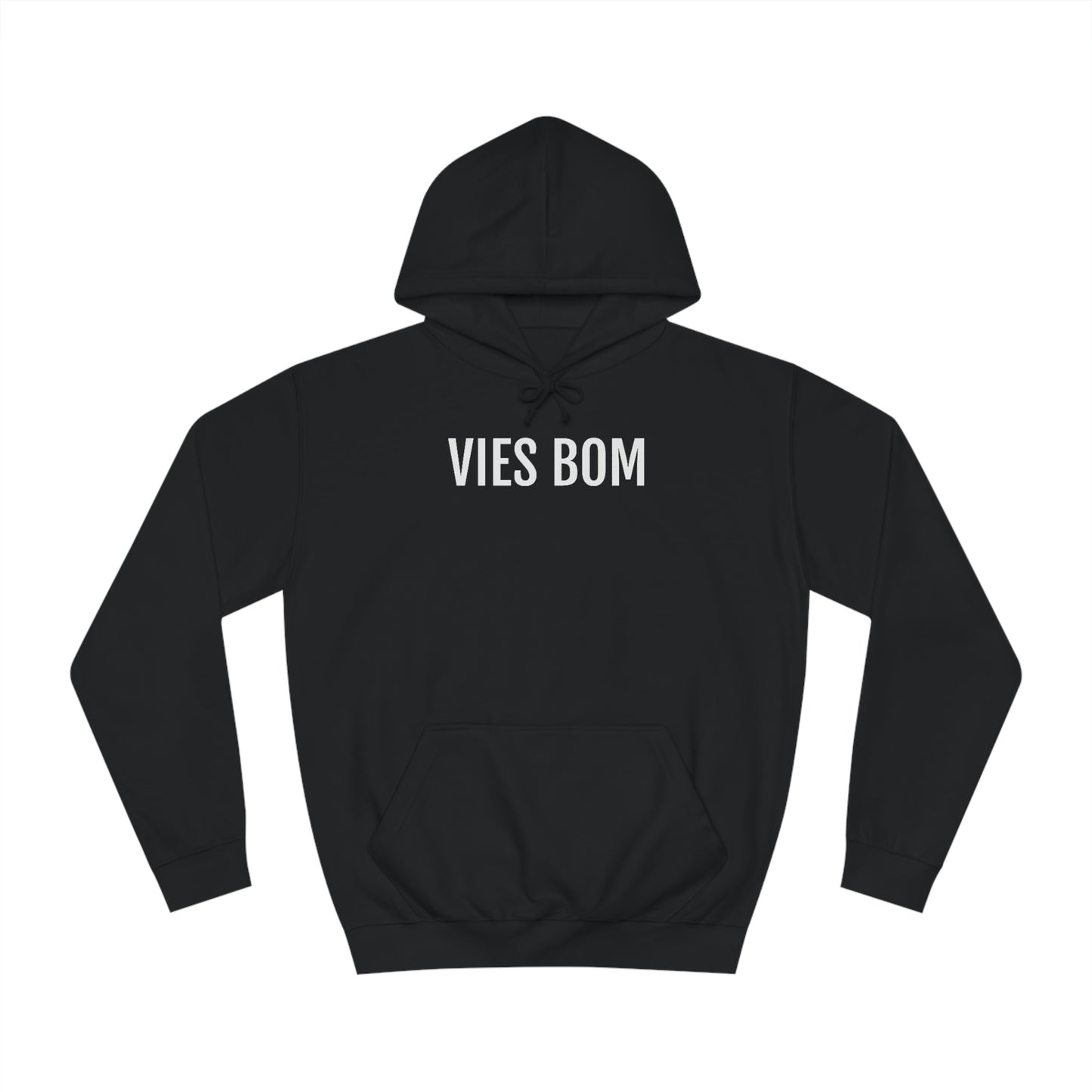 Vies Bom | Unisex Hoodie uit Limburg (Genk) - Zwart