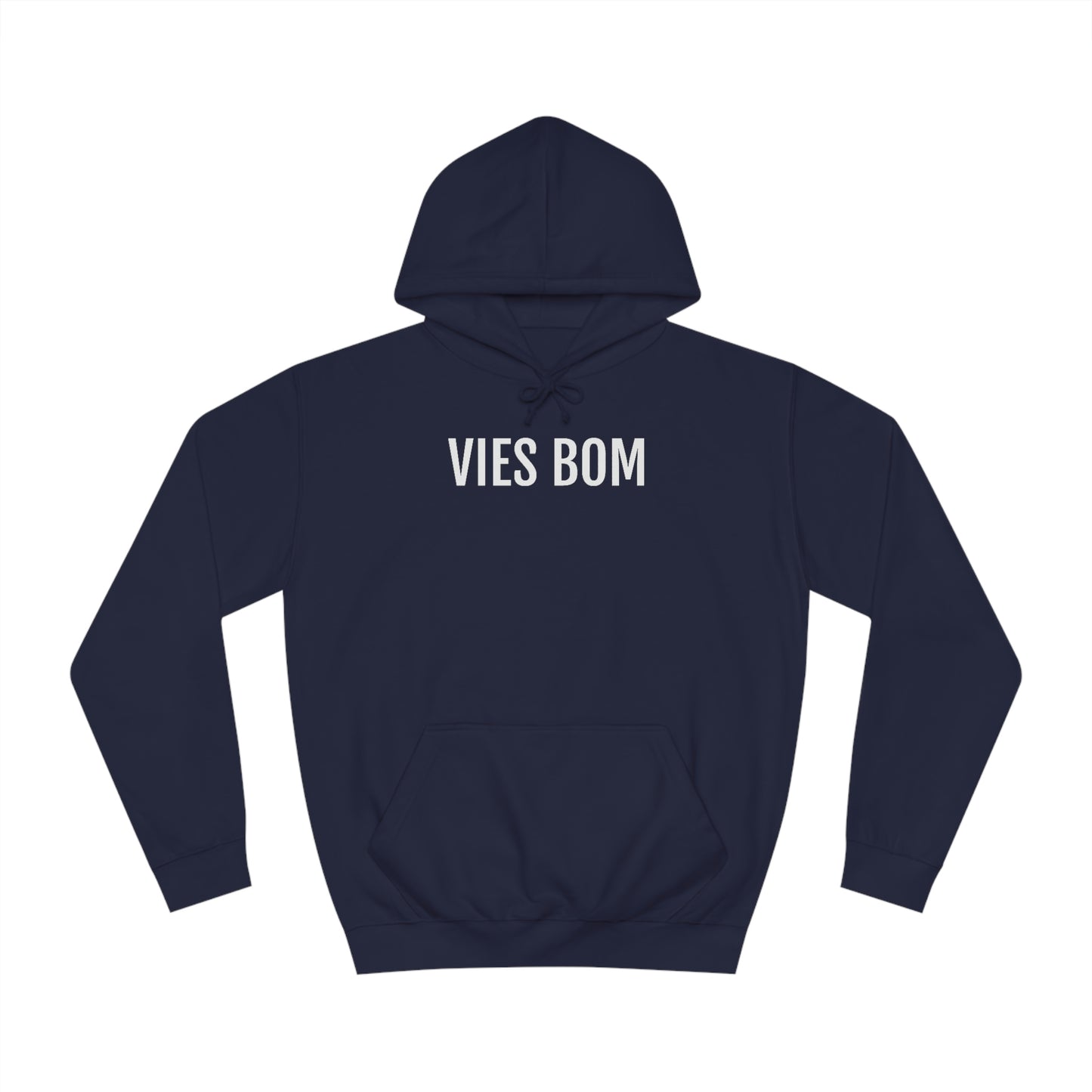 Vies Bom | Unisex Hoodie uit Limburg (Genk) - Marine Blauw