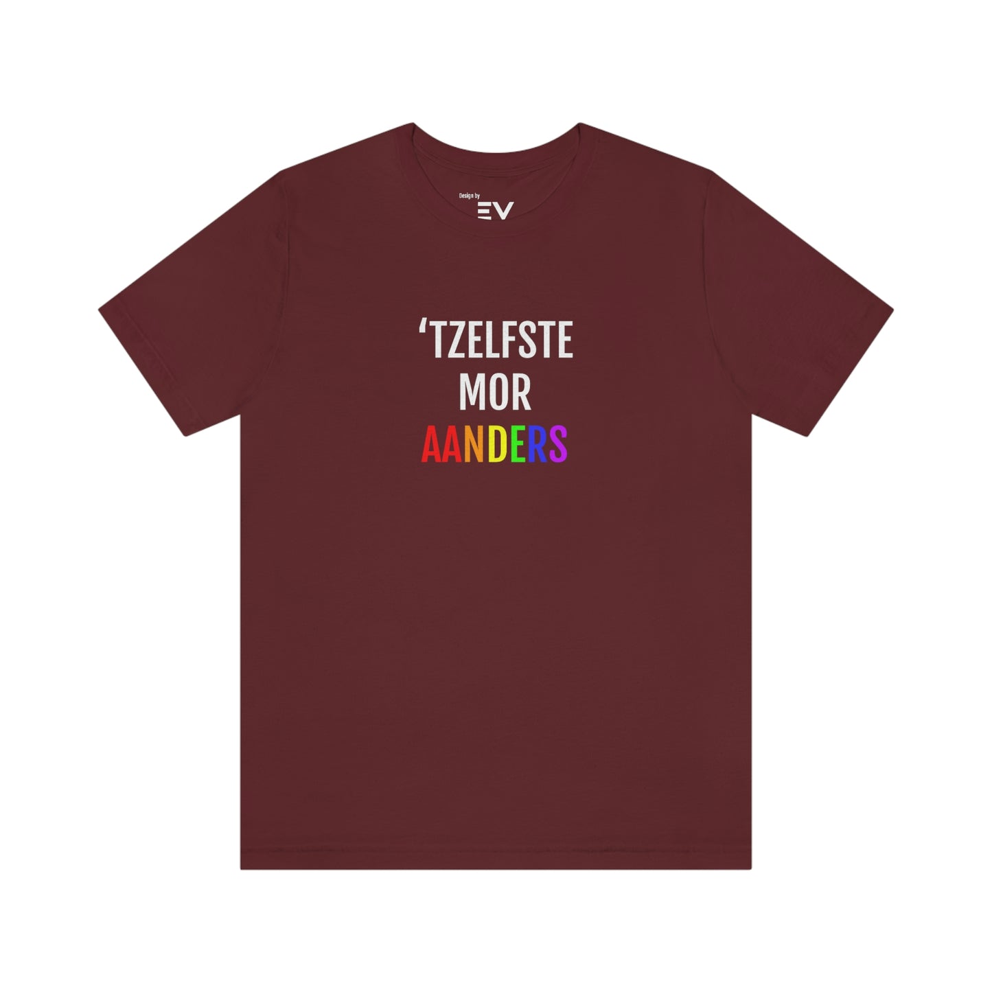TZELFSTE MOR AANDERS | LGBTQIA+ T-Shirt uit Antwerpen