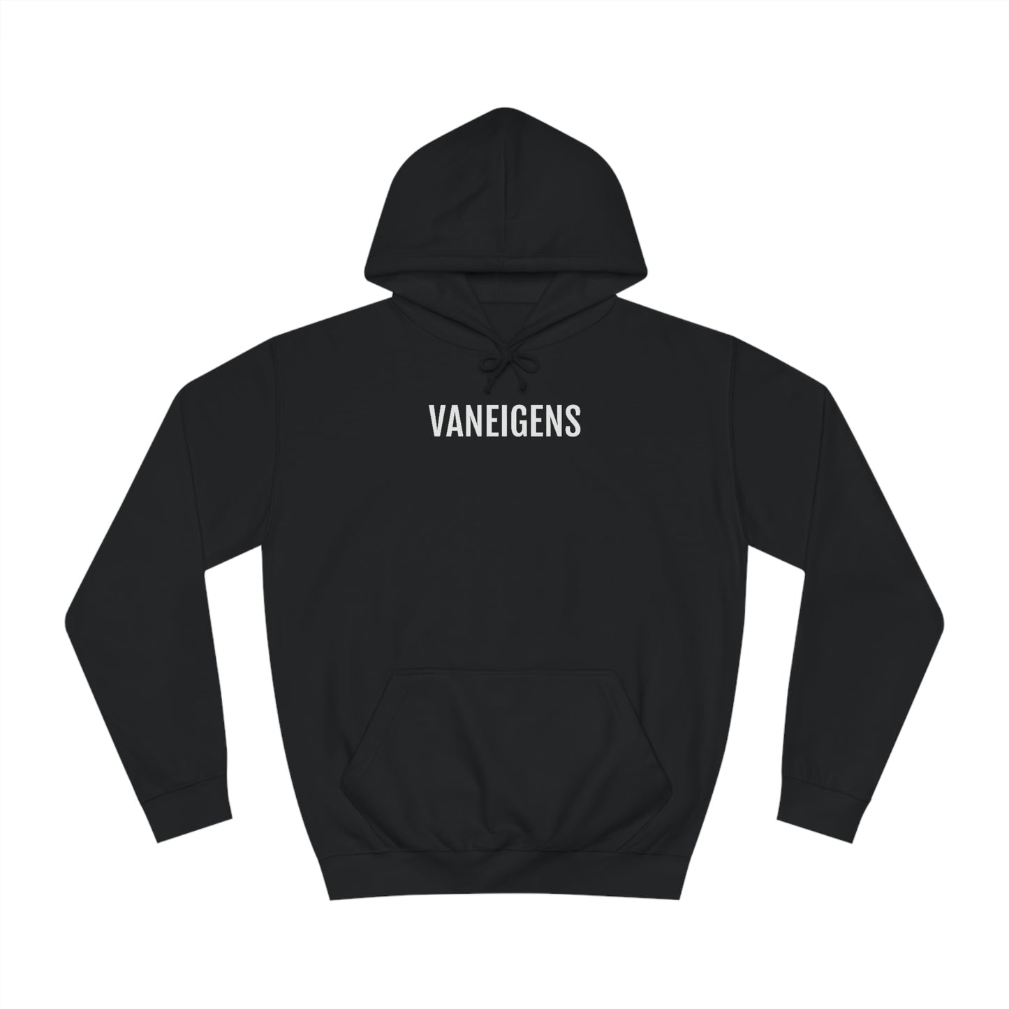 Vaneigens | Unisex Hoodie uit Oost-Vlaanderen - Zwart