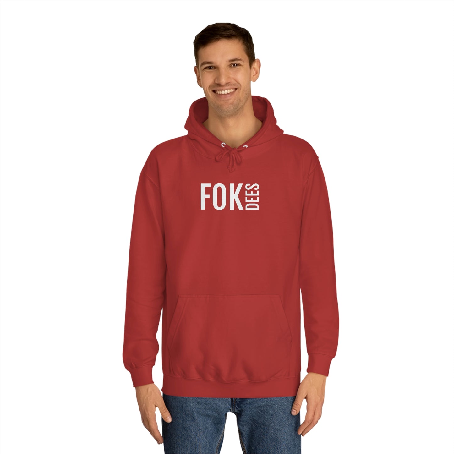 Hippe Antwerpse Hoodie - Opvallend Ontwerp - Rode Kleur