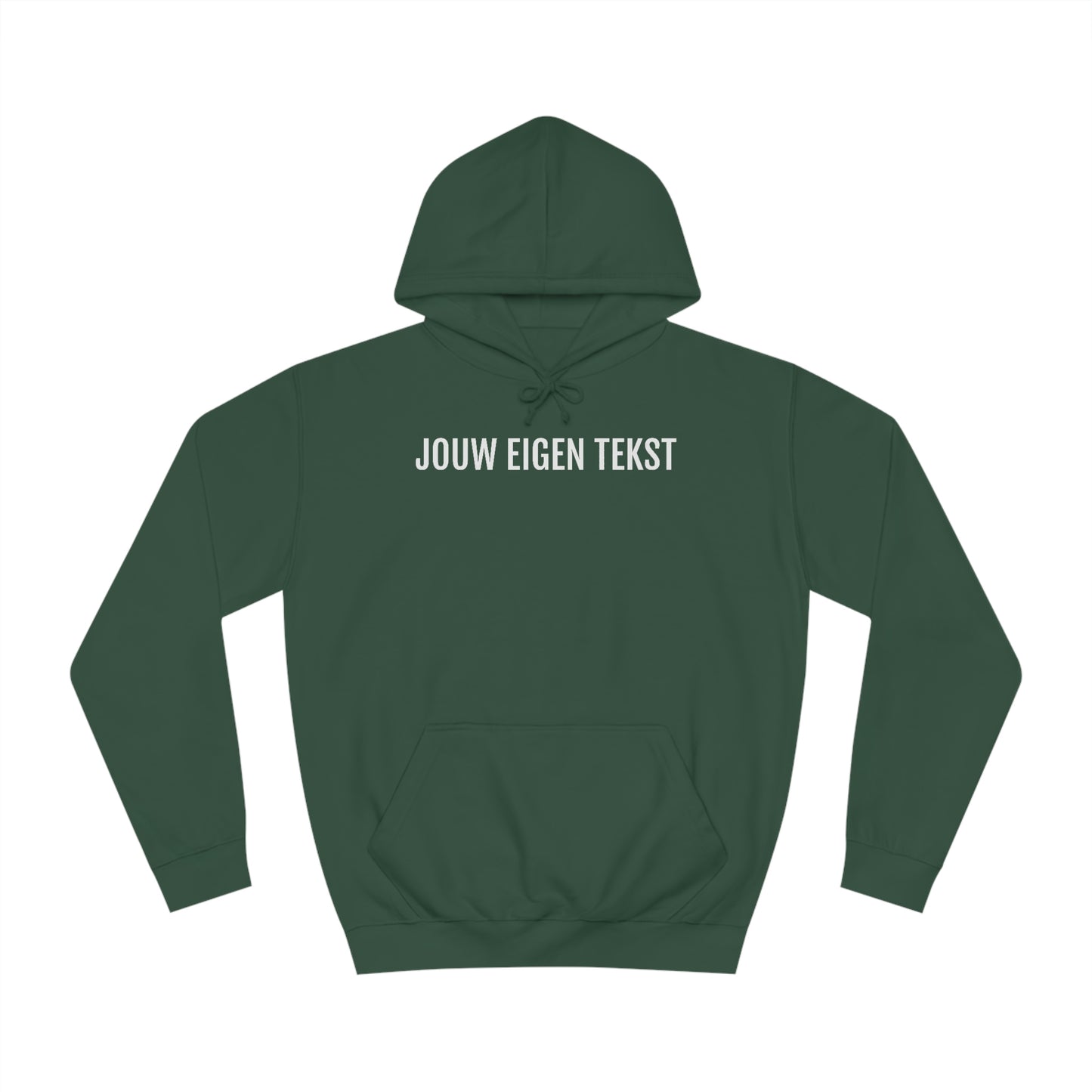 Bedrukte hoodie met jouw dialectzinnen - Groen