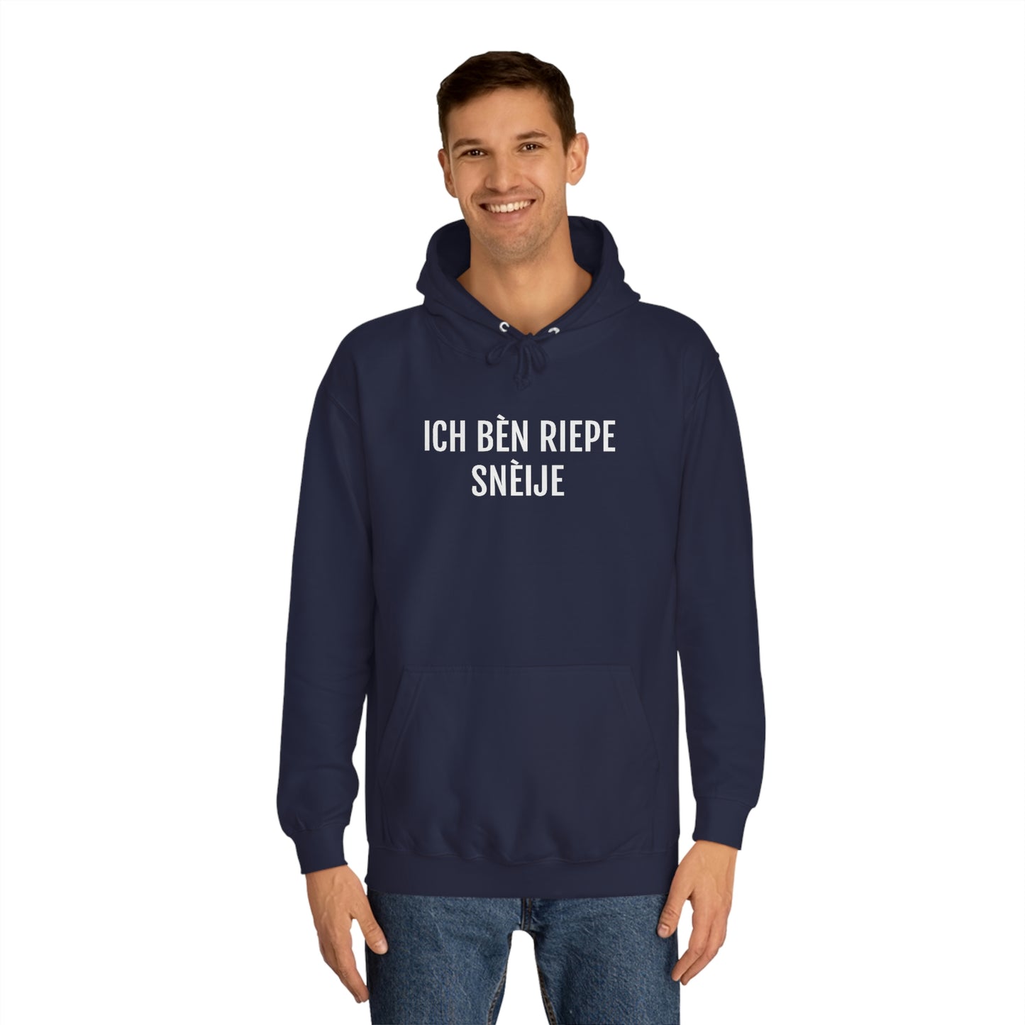 ICH BÈN RIEPE SNÈIJE | Unisex Hoodie uit Limburg