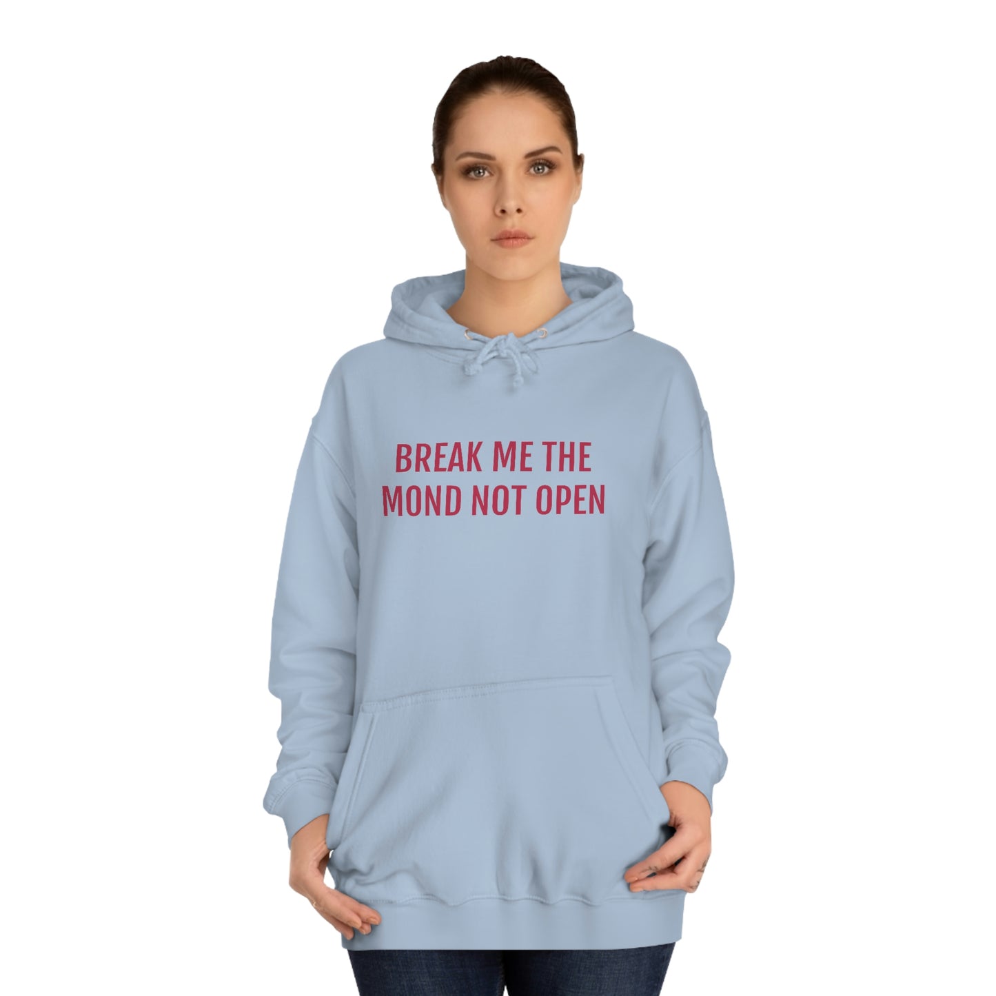 Met haar op - THE MOND | Unisex | College Hoodie