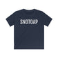 Comfortabel blauw unisex T-shirt met Antwerpse flair voor kinderen