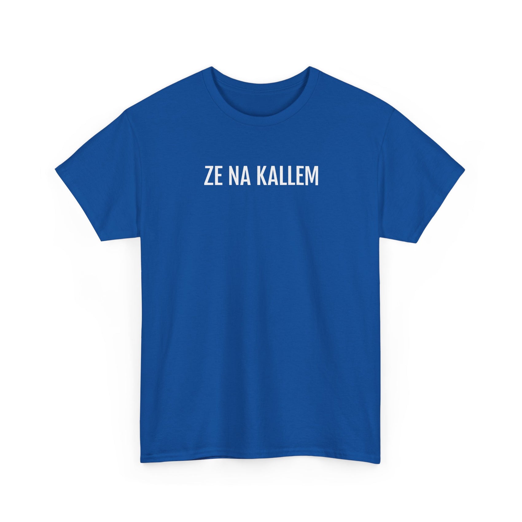 ZE NA KALLEM | Unisex T-shirt | Volwassenen | Antwerps