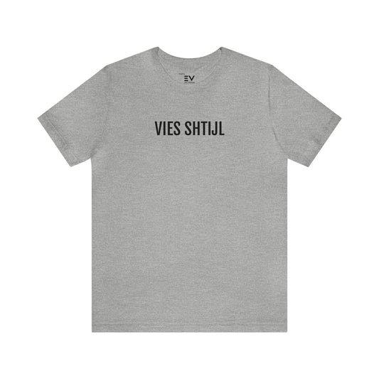 Genkse VIES SHTIJL T-shirt | Limburg | Volwassenen | Unisex - Grijs