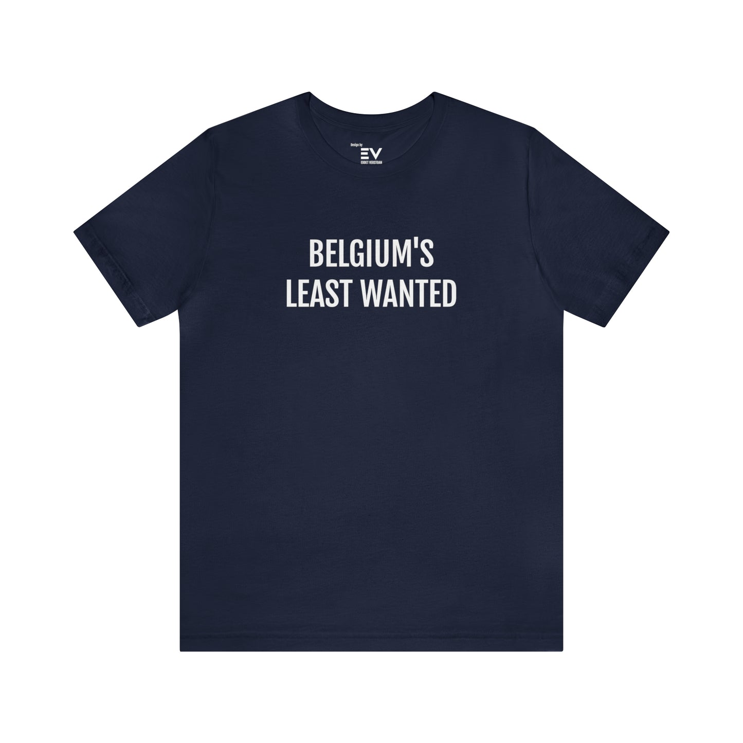 Blauwe humor Trendy T-shirt, perfect cadeau idee voor de Feestdagen