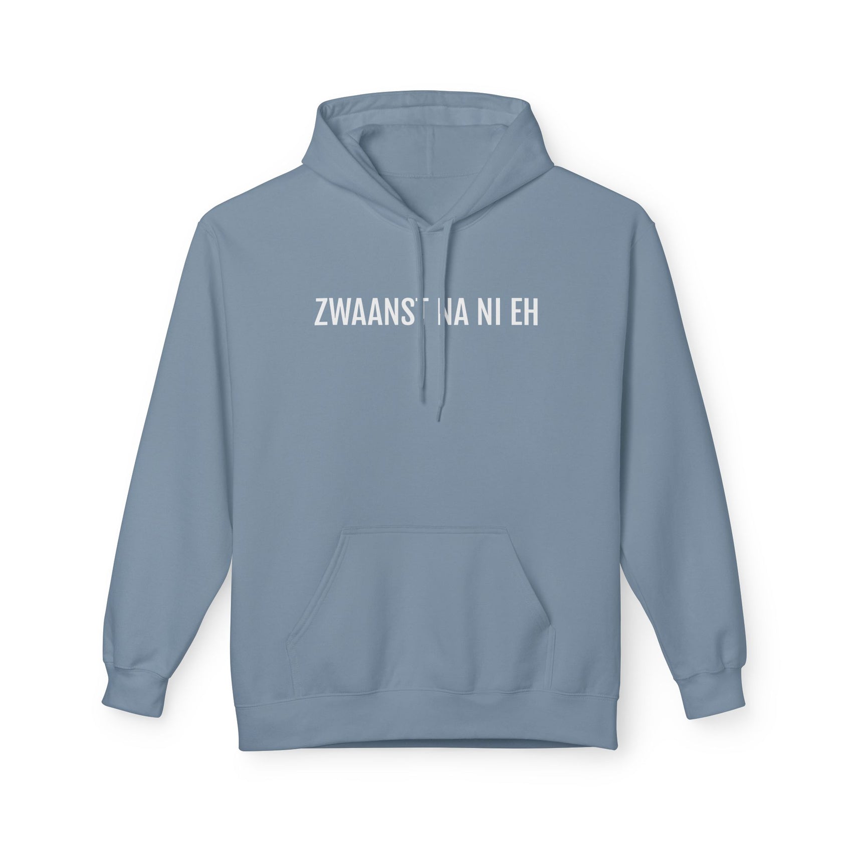 ZWAANST NA NI EH | Unisex Hoodie uit Antwerpen