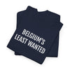 BELGIUM'S LEAST WANTED | Unisex T-shirt | Volwassenen