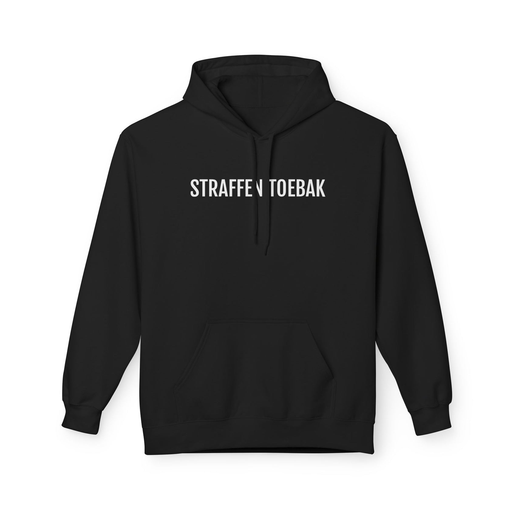 STRAFFEN TOEBAK | Unisex Hoodie | Volwassenen | Antwerps